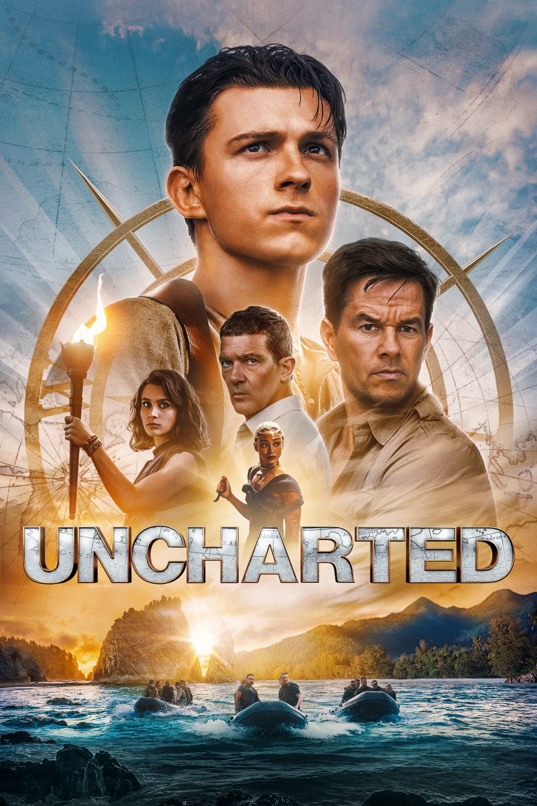 Poster for the movie "Uncharted"