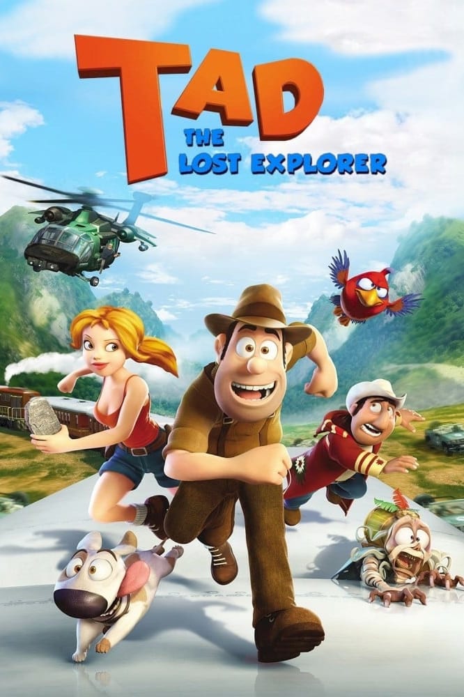 Poster for the movie "Tad, the Lost Explorer"