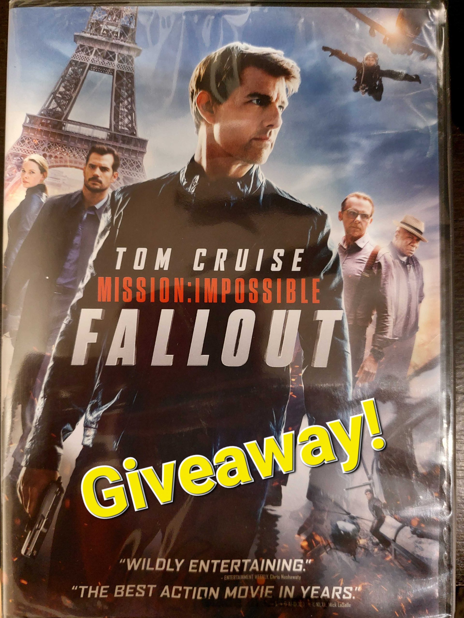 Mission Impossible Fallout DVD Giveaway!
