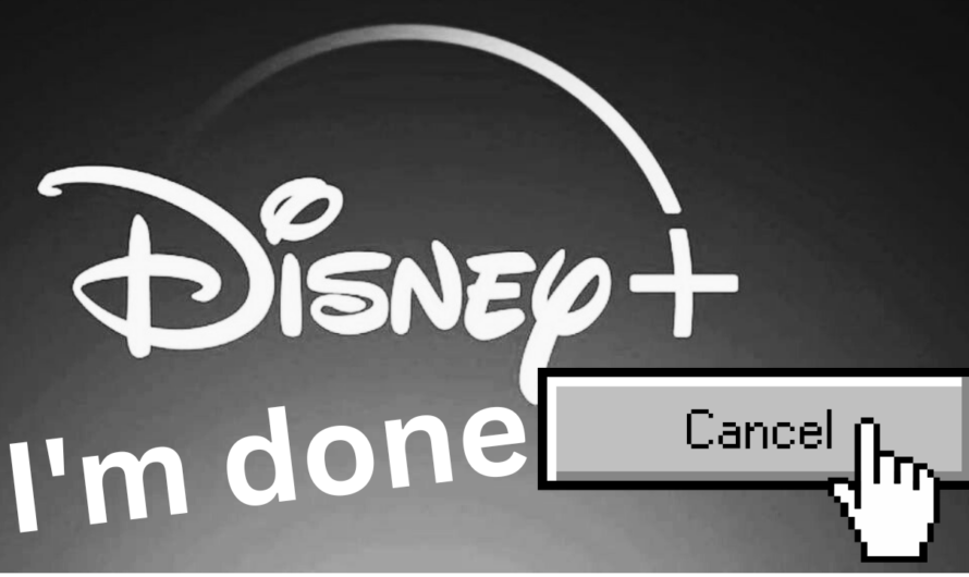 I’m done with Disney Plus